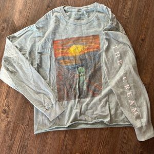 The scream long sleeve